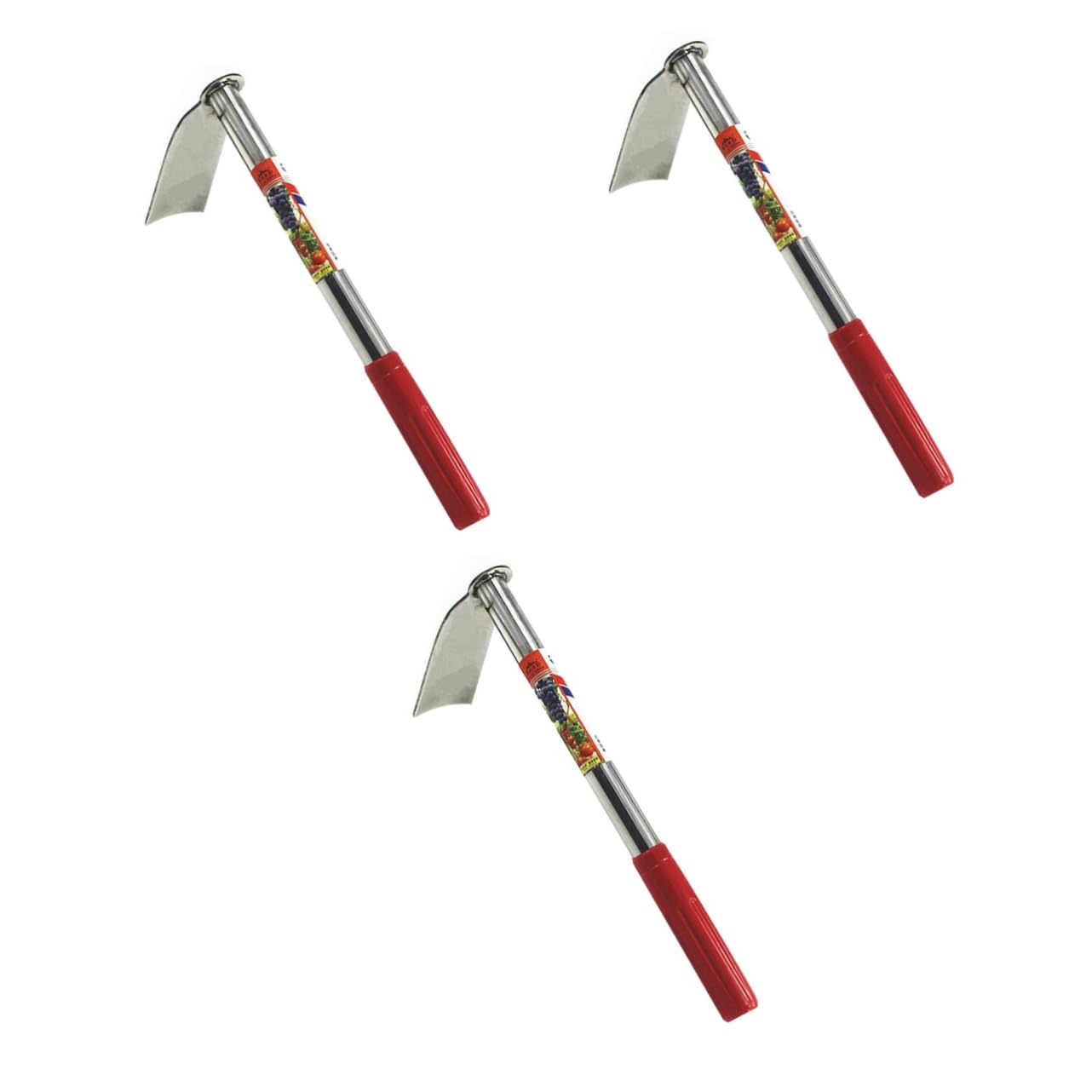 Sosoport Lot De 3 Houes De Jardin en Acier Inoxydable Faciles À Tenir Accessoires pour Lagriculture