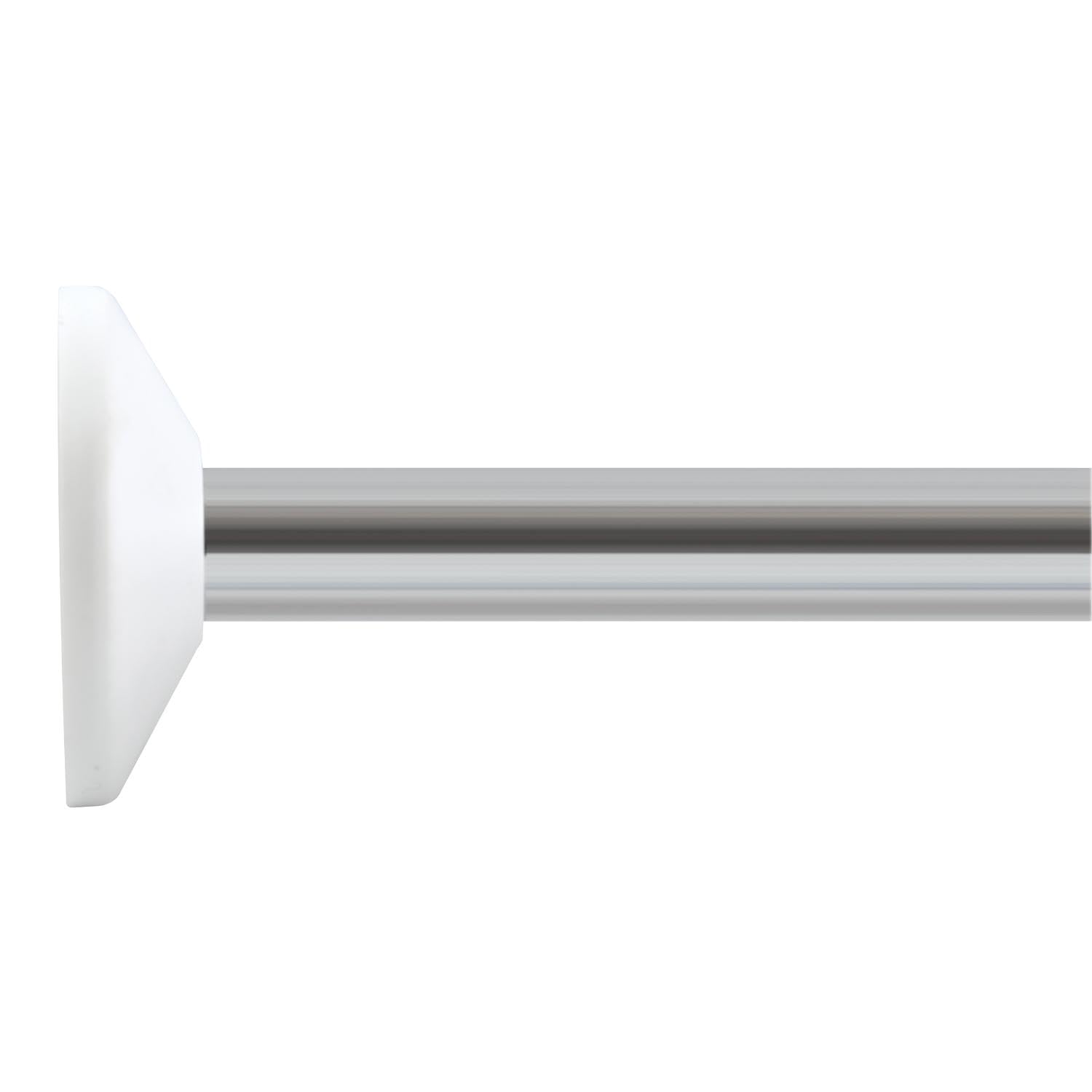 Barre de rideau de douche d'angle Spirella Magic Universal pour stopper les fuites d'eau