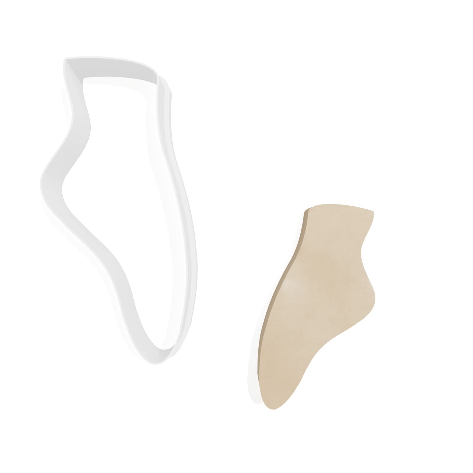 Ballet Shoe Cookie Cutter - 3 Sizes