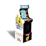 ARCADE1UP Pacmania Bandai Legacy Edition with Riser & Light-up Marquee Arcade Cabinet