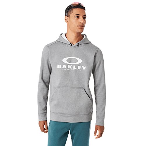 Oakley 360 Pullover Fleece Hoodie Atheltic Heather Grey Medium