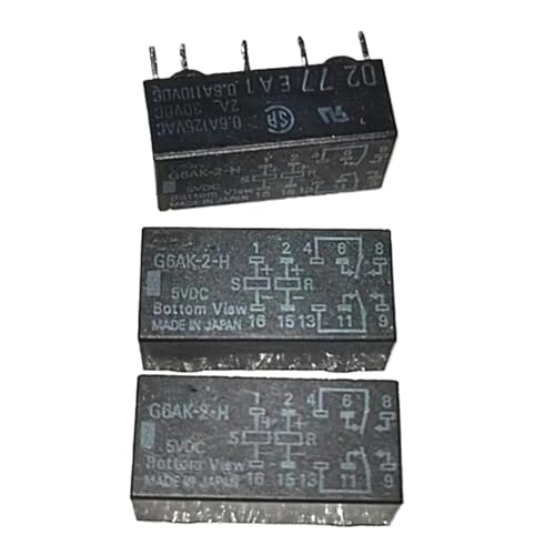 Relais G6AK-2-H 5V DC pour maintenance industrielle et prototypage