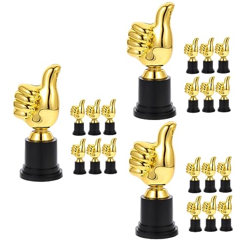 NOLITOY 18 Pcs Troféu Incrível Para Crianças Taça De Troféu Troféus De Festa Troféus e Prêmios Escul