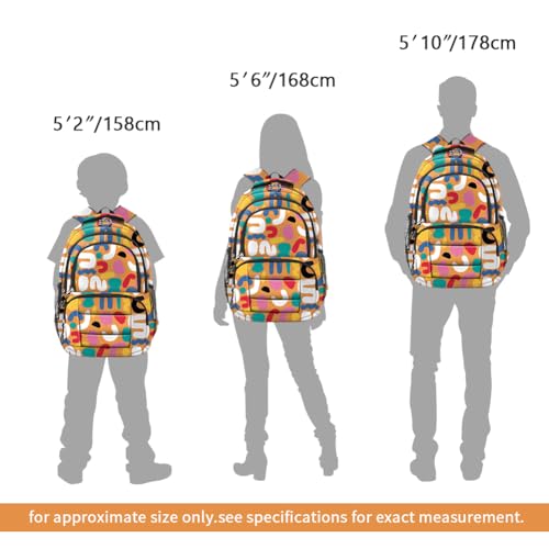 Image of rickyh style School Backpack Travel Bag for Men & Women Lightweight College
