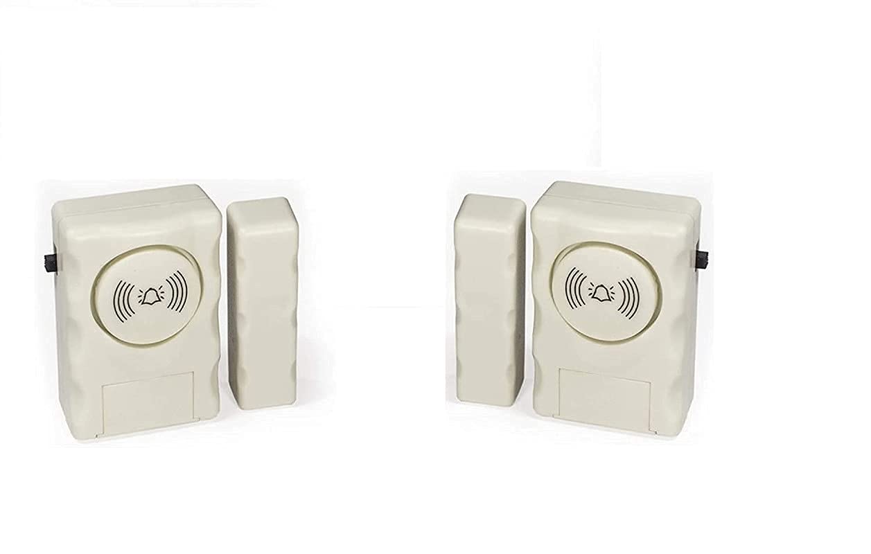 Navkar Systems Door Alarm Security Pack of Pc's Wireless Door Alarm  Sensor for Home Window Alarm Security Main Door Open Alarm for Home