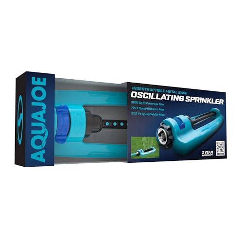 Aqua Joe SJI-OMS16 Indestructible Metal Base Oscillating Sprinkler thumb #6
