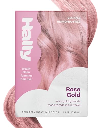 Hally Hair Color Cloud Demi-Permanent Foam Pink
