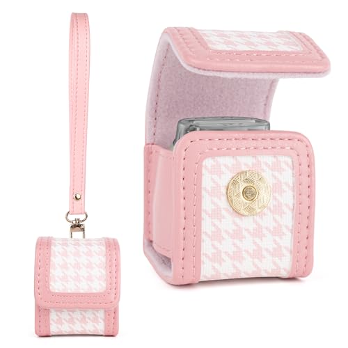 Funda pequeña para cámara Instax PAL color rosa miniatura 1