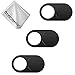 Produktbild first2savvv 3 X Webcam Abdeckung aus Kunststoff | Hochwertig und dauerhaft | Privacy-Schutz für Kamera | PC | Laptop | Handyzubehör - LEN-Z-A01