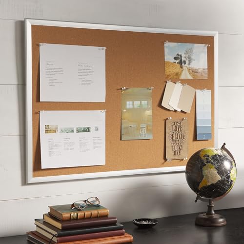 Tableau d'affichage liège 3 'L x 2' H pour ranger ses documents