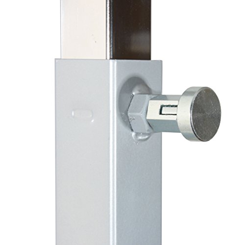 GERSO Profi Schwerlast Kleiderständer höhenverstellbar 125–205 cm | 150 kg Tragkraft | Industrie-Qualität Metall verchromt | Rollbar mit 80 mm Lenkrollen & Bremse | Stabiler Garderobenständer Premium