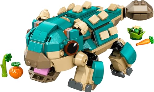 LEGO Jurassic World Baby Bumpy: Ankylosaurus Toy 76962 Building Blocks Toys for 7+ Gift for Boys and Girls