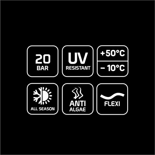Cellfast Manguera de jardín QUATTRO Resistente,verde,1/2" - Image 6