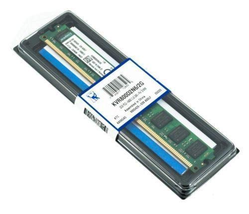 2GB RAM Kingston KVR800D2N6/2G DDR2 PC2-6400 800Mhz 2Rx8 CL6 desktop PC