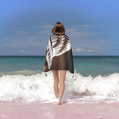 Serviette de bain absorbante anti humidité grand format séchage rapide - 7