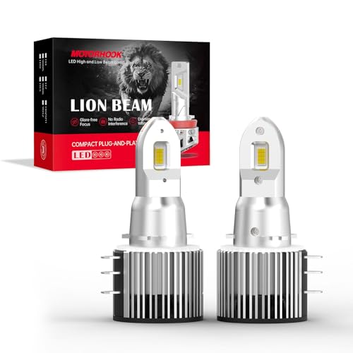 LUDUN H15 12V 55W Hochhelligkeits Halogen Autolampe, Weißlicht