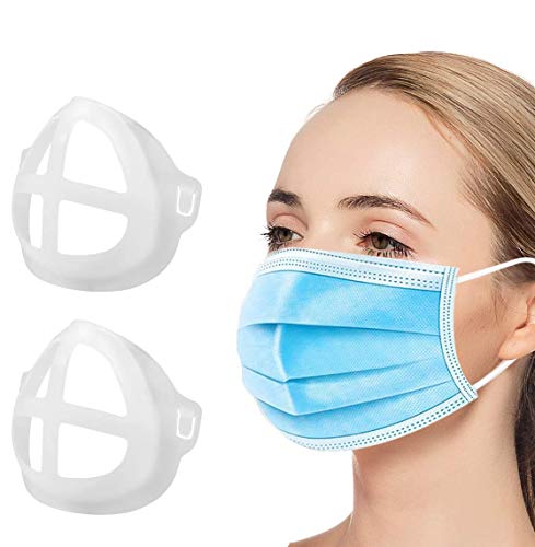 3D mask bracket Lipstick Protection Cool Mas-k Bracket - Nose pads - Prevent makeup removal - Protect lipstick - Enhance breathing space - Helps to breathe smoothly (10pcs)