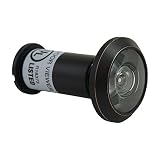 Pack of 10 ABH Solid Brass 200 Degree Peephole Door Viewer UL Rated Glass Lenses Oil Rubbed Bronze