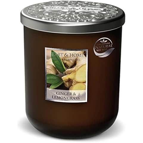 Heart & Home Ginger and Lemongrass Candle Cover