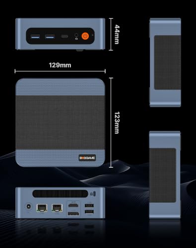 Image of BOSGAME E5 Mini PC with Ryzen 5300U Computer