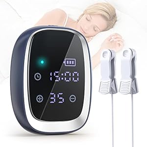 KTS Slaaphulpmiddel voor slapeloosheid, CES 2.0 nieuw model, craniale elektrotherapie-stimulatie voor angst, depressie en hoofdpijn, oplaadbare slaapondersteuningsmachine voor snel slapen