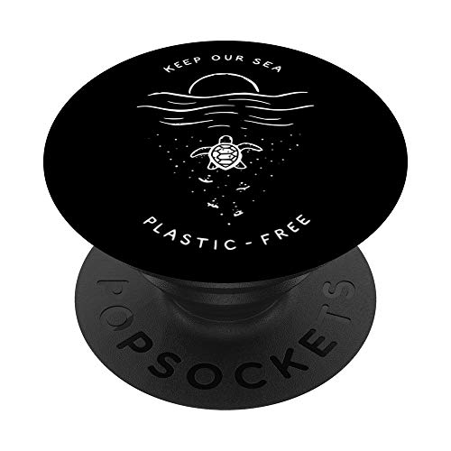 Keep Our Sea Plastic Free Shirt Save The Turtles PopSockets PopGrip Cover