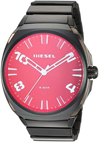 Diesel Men's Stigg Stainless Steel, Nylon Quartz Watch Strap, Black, 30  (Model: DZ1886) : Clothing, Shoes \u0026 Jewelry - Amazon.com