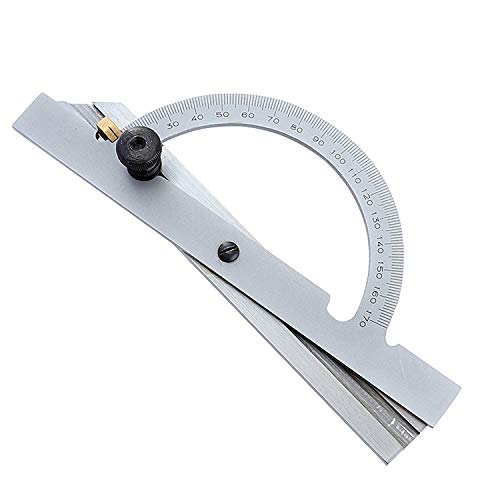 Calibrador medidor de ángulo ajustable acero inoxidable 0-170° miniatura 3