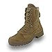 GARMONT TACTICAL T8 Bifida Military Combat Boots for Men and Women, Army, Air Force, AR670-1 Compliant Footwear, Suede Leather, Multi-Terrain Shoes, Coyote, Size 10 Medium