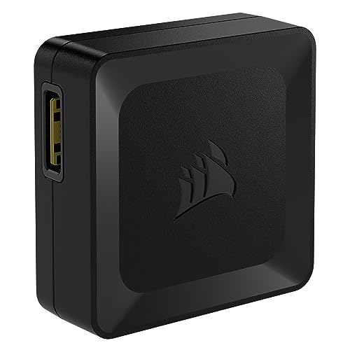 Image of CORSAIR iCUE Link System Hub - Connect Up to 14 CORSAIR iCUE Link Devices - Reduce Cable Clutter - Innovative Single-Cable Design - Black