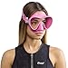 Cressi F1 Frameless Masks, Pink [Duplicate]