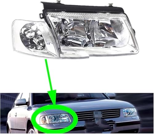 Ensemble de phares pour VW Passat B5 2001-2005 côté droit