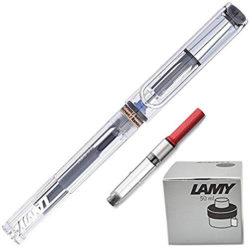 Amazon | ラミー LAMY サファリ スケルトン 透明 M 中字 万年筆