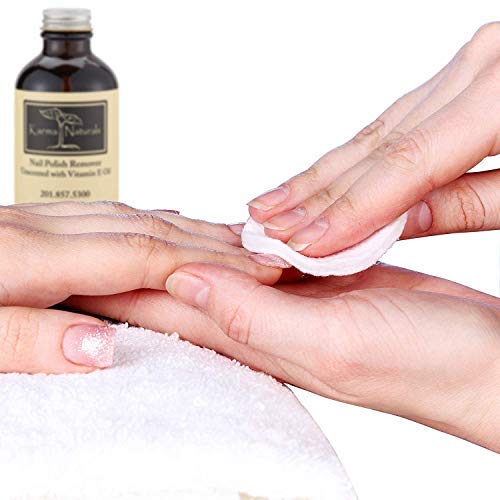 Karma Organic beauty natural Unscented - Nail Polish Remover Nontoxic vegan cruelty free (4 fluid ounce) - Thumbnail 4