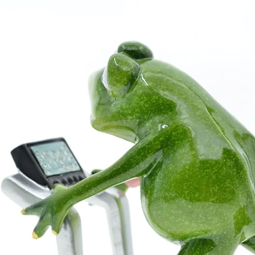 Figurine grenouille résine extérieure et intérieur sculpture animale - 4