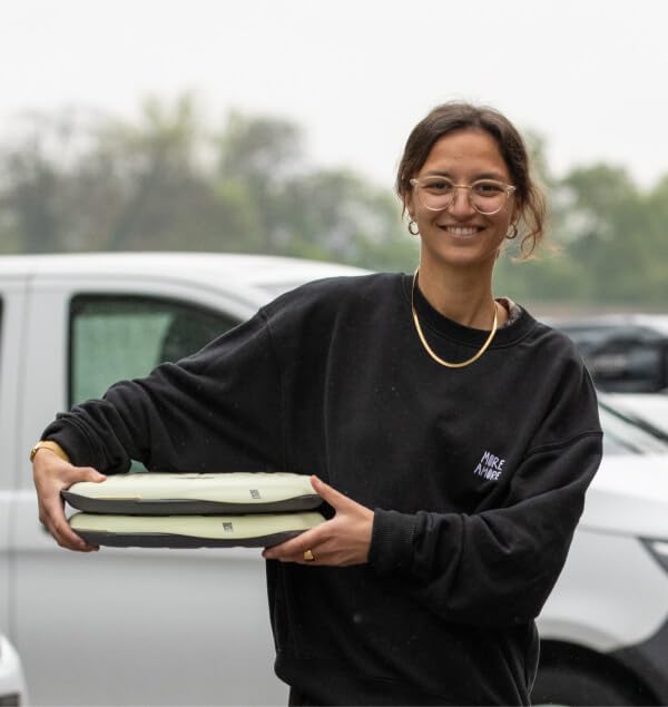 Tornero Pizza-Mehrwegbox 33cm - 500x Wiederverwendbar & BPA-frei | Nachhaltige Alternative Zu Pizzakartons