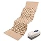 SANICO Komplettes Anti-Dekubitus-Matratzen-Set - Aufblasbares Anti-Dekubitus-Bett mit motorisiertem Kompressor & Endklappen - Auflage zur Linderung von Dekubitus, Schlafqualität Max 135 Kg Beige