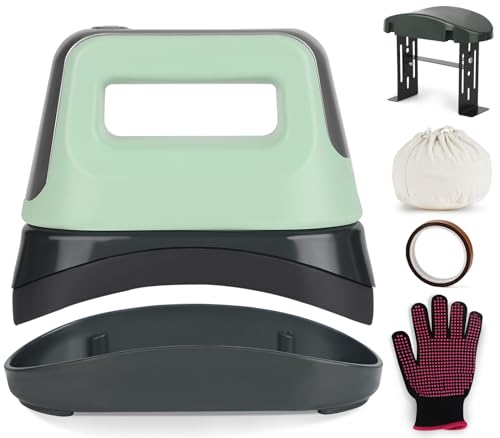 Gimify Hat Press Machine, 3 Heating Levels Mini Heat Press with...