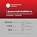 Neurogan Liposomal Urolithin A Capsules - Enhanced Absorption for Cellular Regeneration, Energy Support, Healthy Aging, Muscle Recovery Supplement - Take 2 Daily (60 Capsules, 1000mg Total Serving)