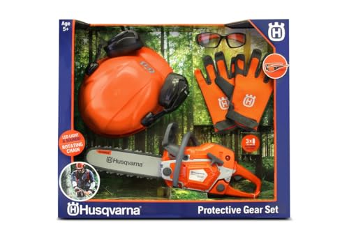 Husqvarna Spielzeug-Kettensäge 550 XP mit Schutzausrüstung
