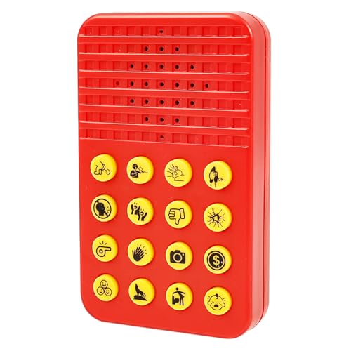harupink 2 piezas divertida máquina de sonido con 16 efectos de sonido, portátil y resistente, generador de sonido para regalos, fiestas y pranks (1 unidad)