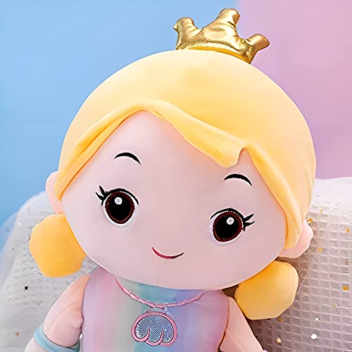 Image of Tickles Mermaid Soft Doll Stuffed Plush Animal Toy for Kids Girls Birthday Gifts (Color: Pink Size: 50 cm)