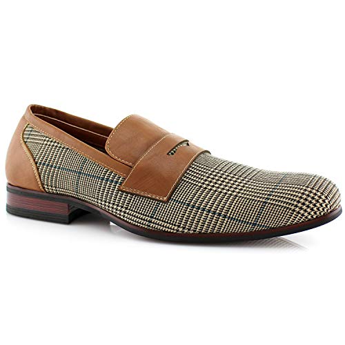 Ferro Aldo Sidney MFA19371 Mens Casual Loafers Classic Vegan Leather Slip On Driving