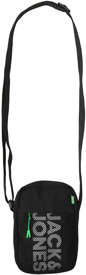 JACK & JONES Men's Jacashford Mesh Crossbody Shoulder Bag