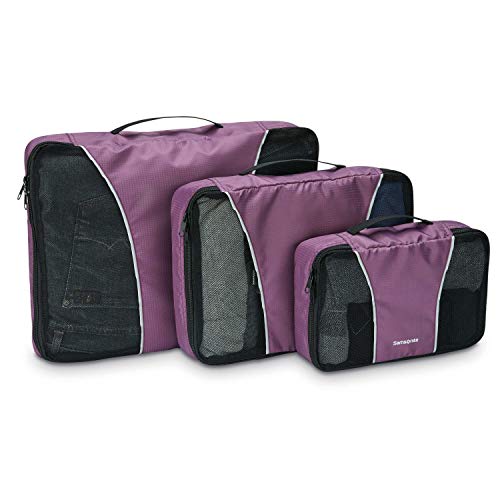 Image of Samsonite 3 Piece Packing Cube Set, Purple, One Size