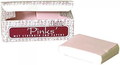Matty 6x250 LEAF Pink's Perming Paper 70x50mm - B05