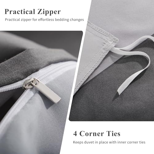 Parure de lit en microfibre ultra douce 260x220 de qualité supérieure