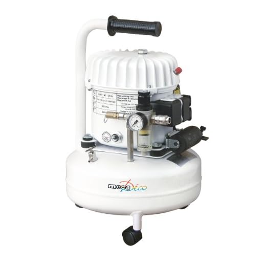 Mecadeco 425516 - Compresor silencioso (9 L)