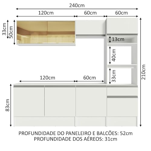 Recopilación y reviews de Cocina integral 2.40 al mejor precio. 19 Imagen adicional