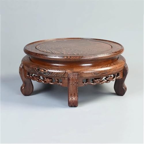 Soporte para macetas de estilo chino con madera tallada SONGYL-20249 7